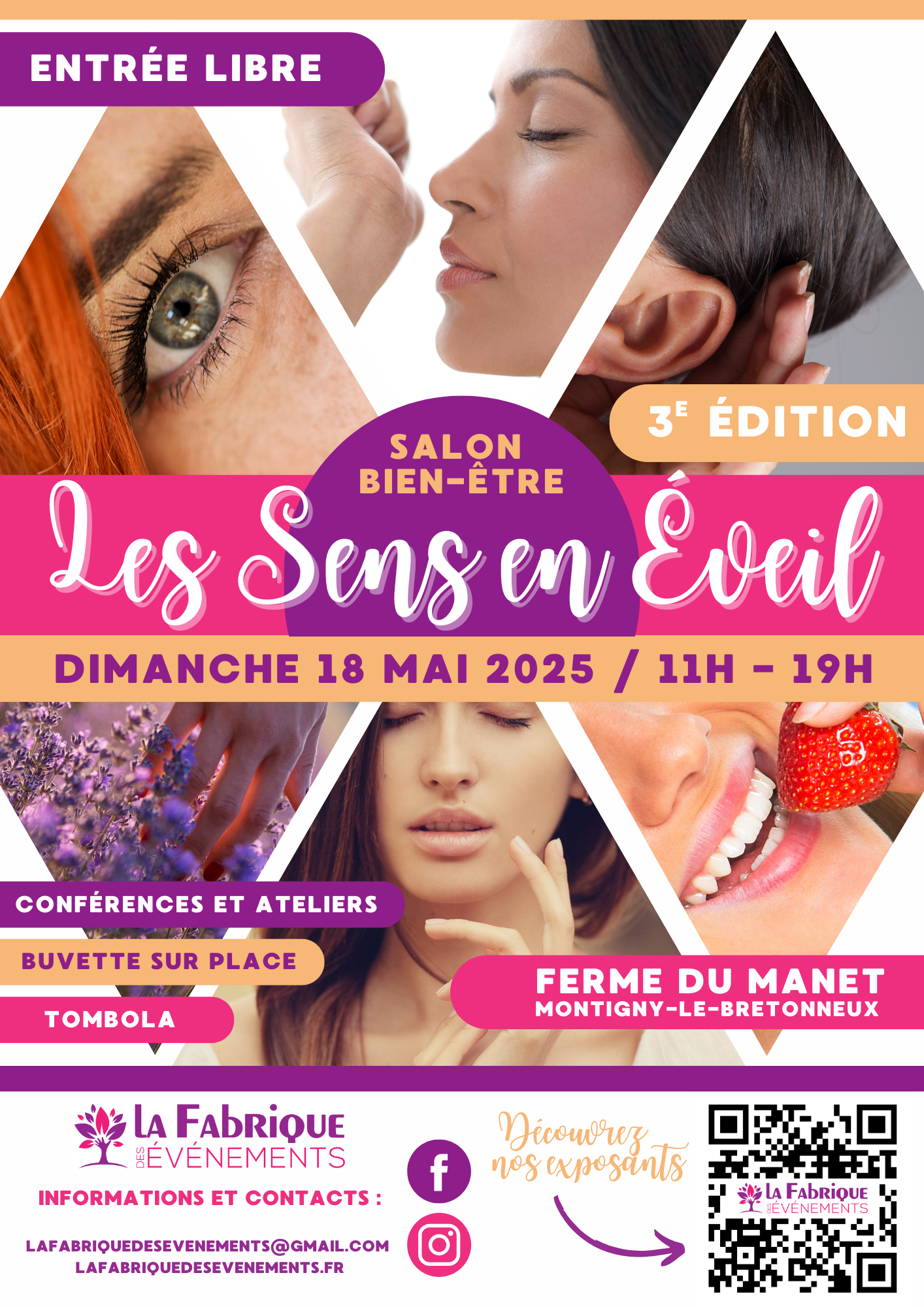 Les sens en Eveil 3eme edition 2025